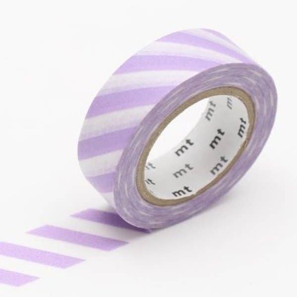 MT Tape Single: Stripe Lilac 2