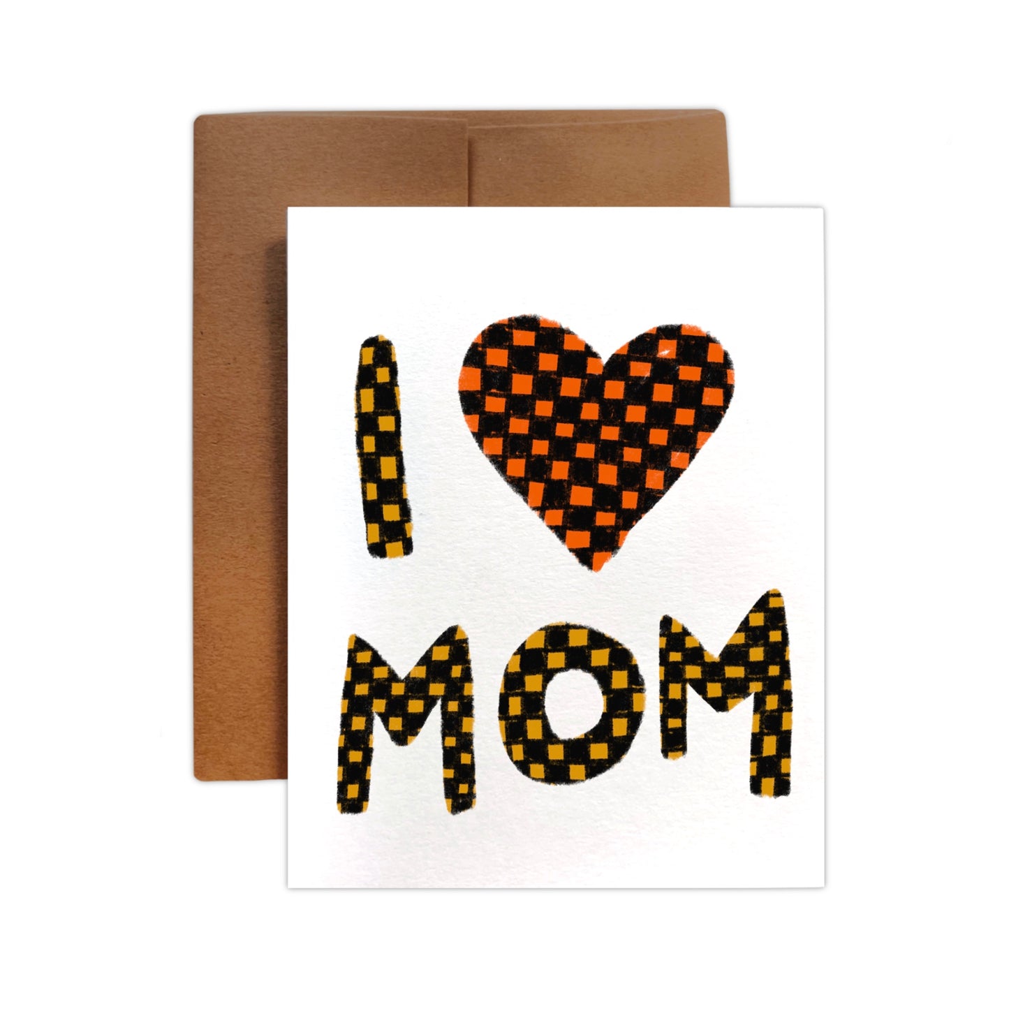 I HEART MOM Card