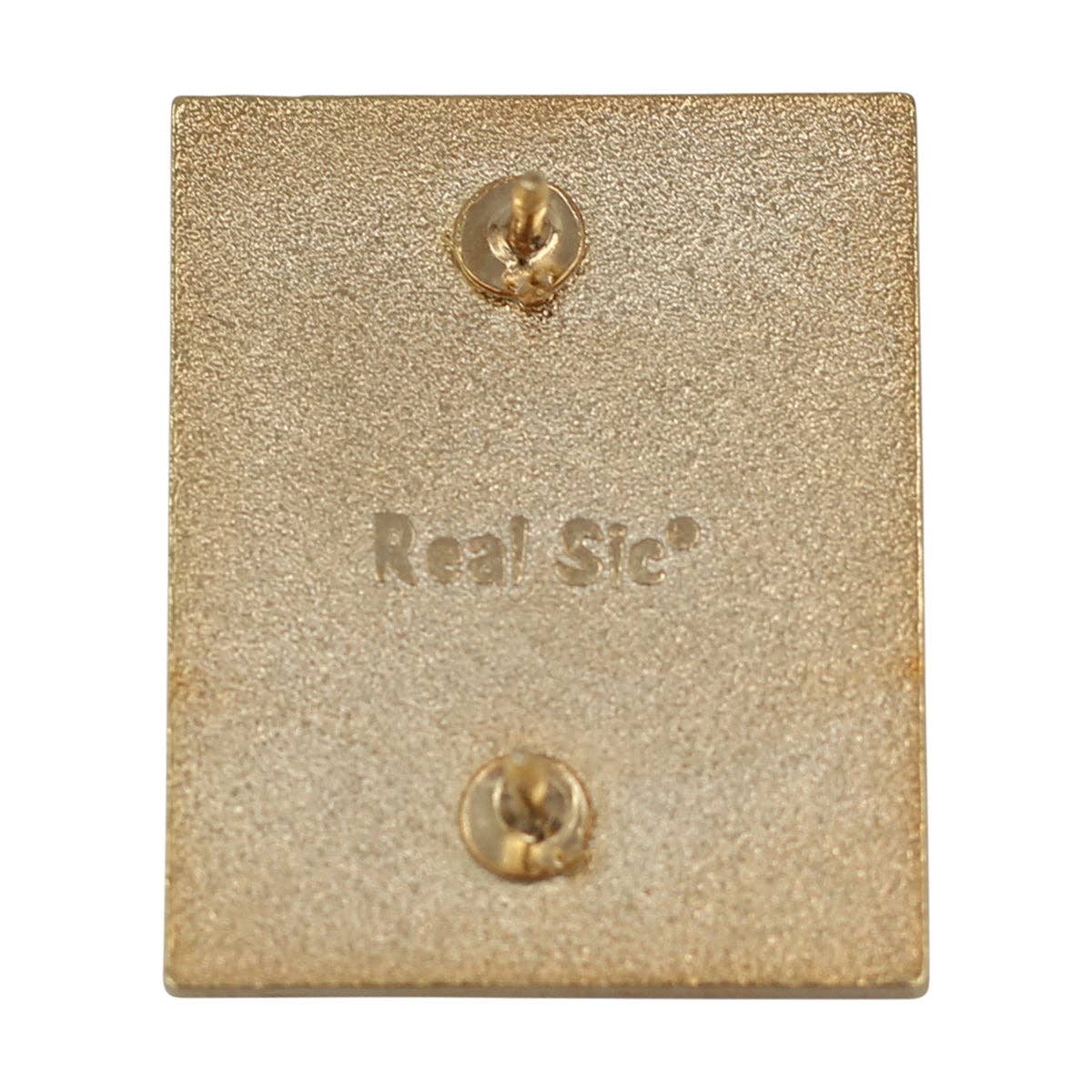 Skull of a Skeleton with Burning Cigarette Enamel Pin