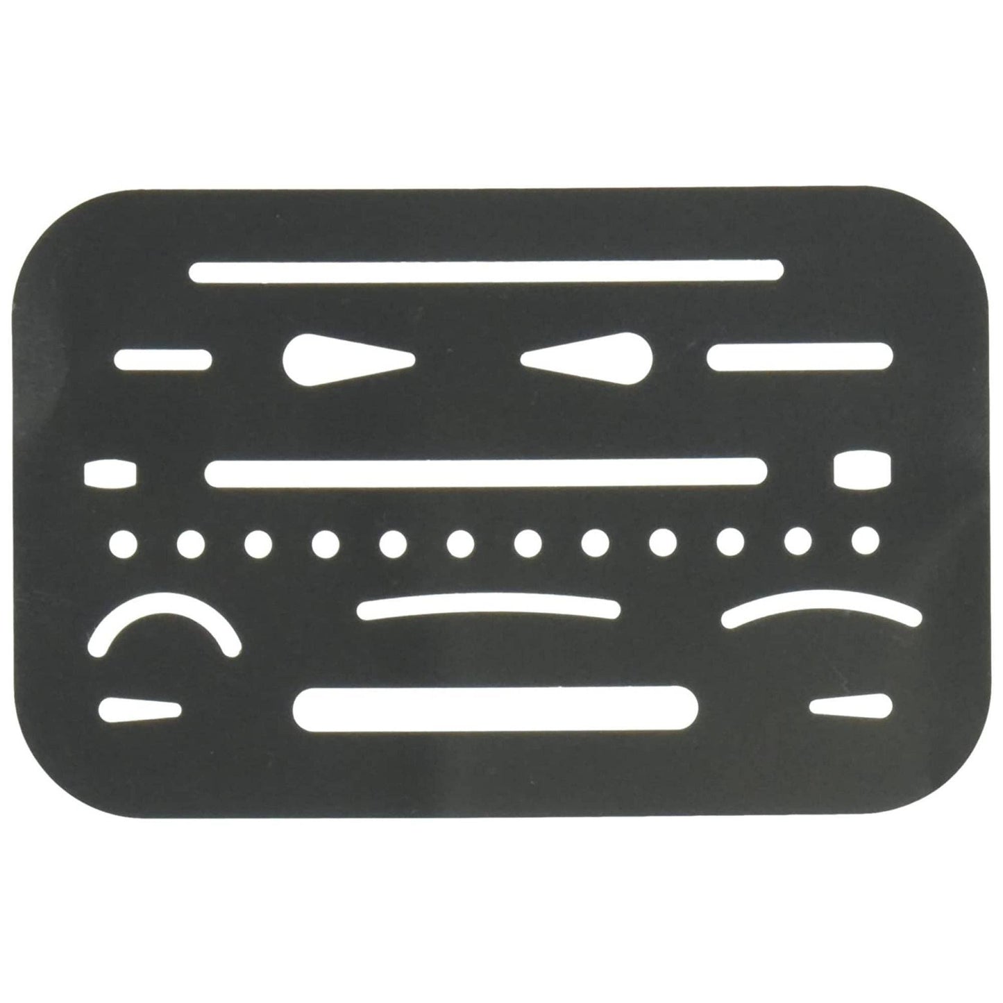 STAINLESS STEEL ERASING SHIELD