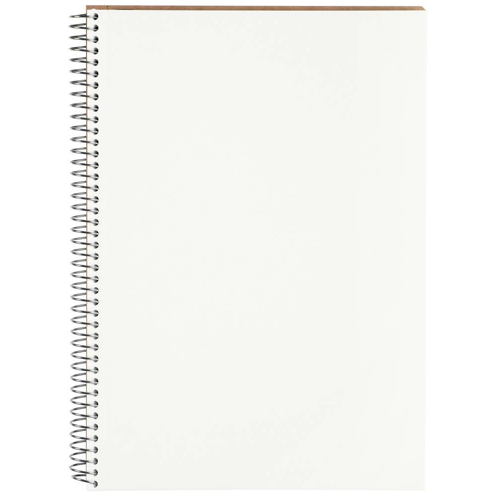 Maruman Spiral Note Unruled 80 Sheet A5 Notebook