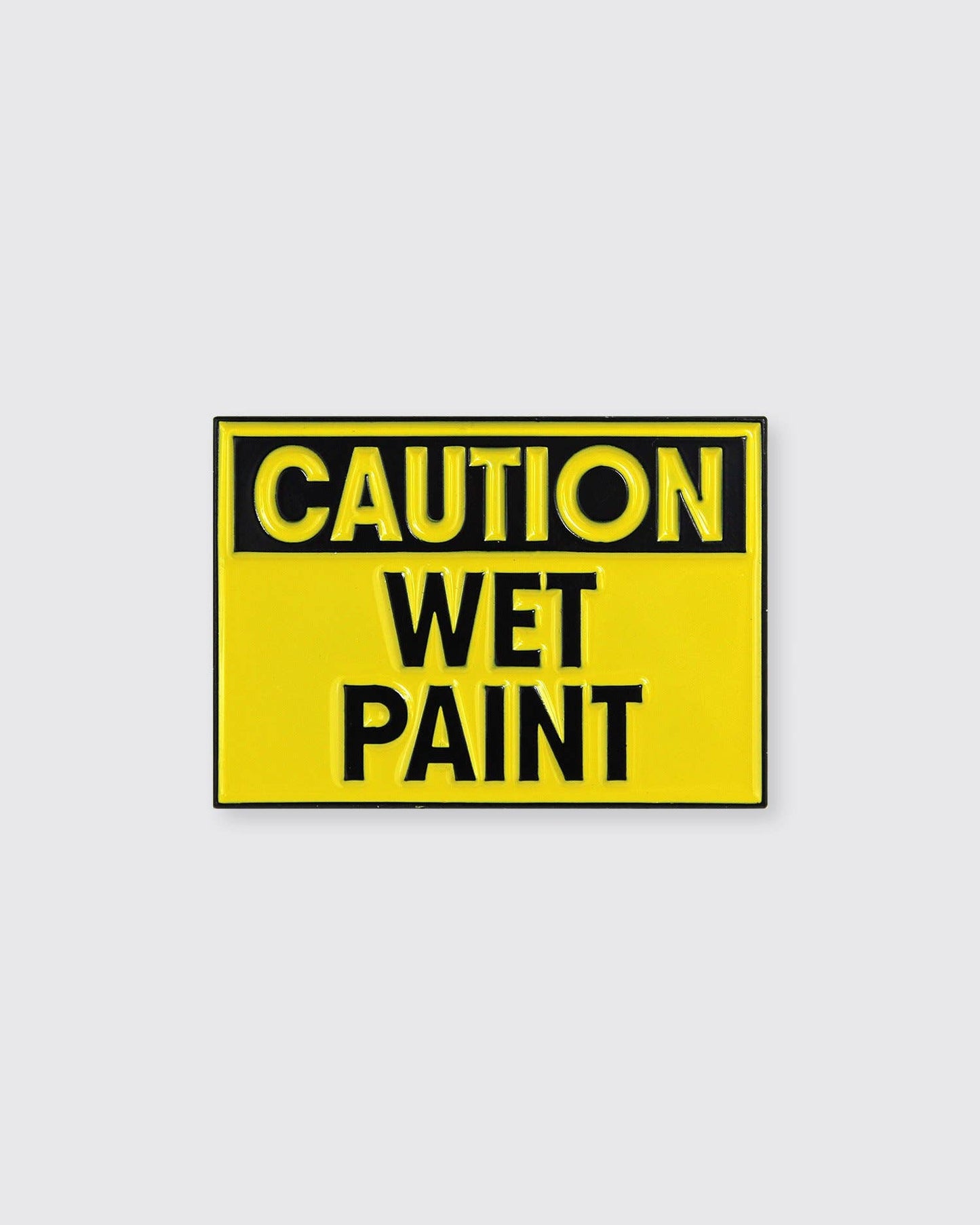 Caution Wet Paint • Enamel Pin