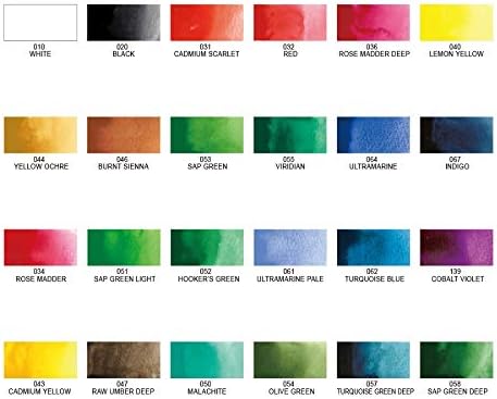 Kuretake 24 Watercolor Color Set