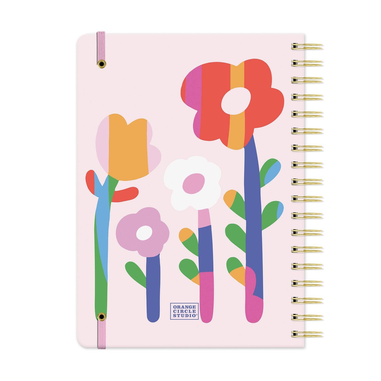 Flowers Undated Tri-Tab Planner