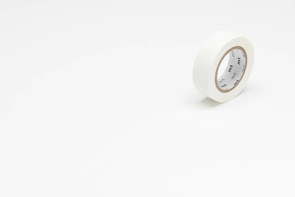 MT Tape Single: Matte White