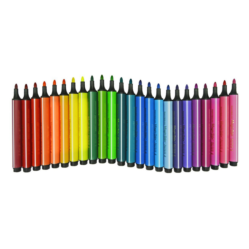 24 Color Magic Stix Markers