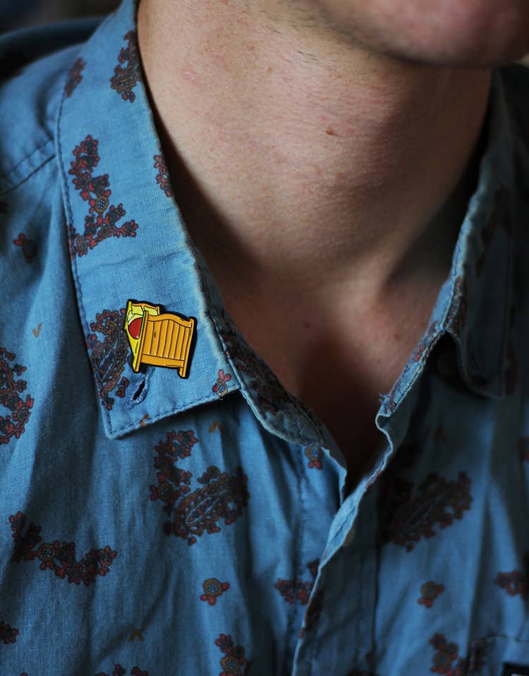 Bedroom in Arles • Enamel Pin