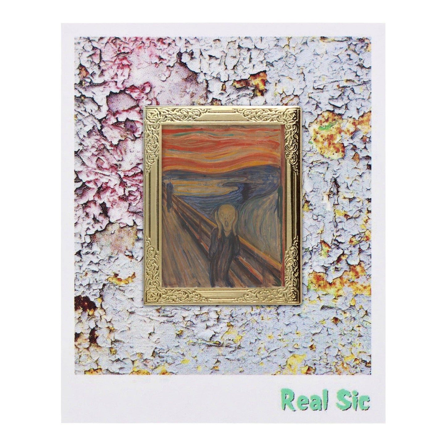 The Scream Enamel Pin