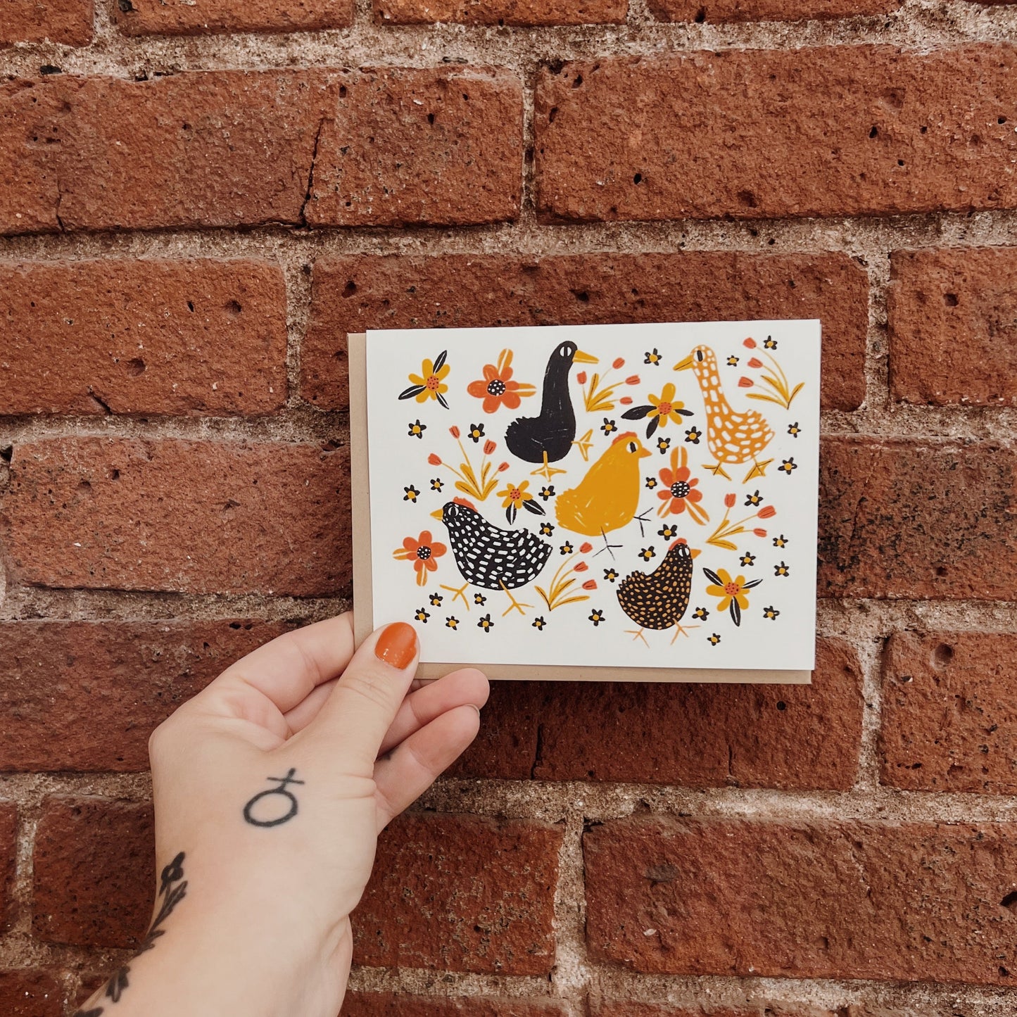 FARM FRIENDS & FLOWERS Card