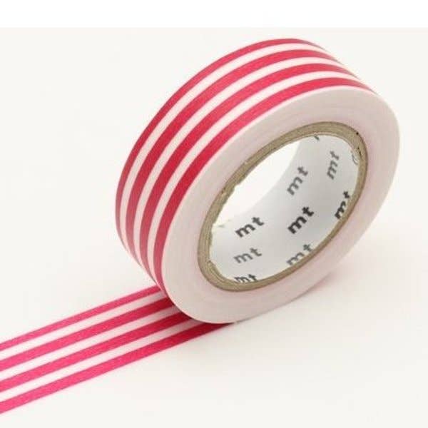 MT Tape Single: Border Framboise (Raspberry)