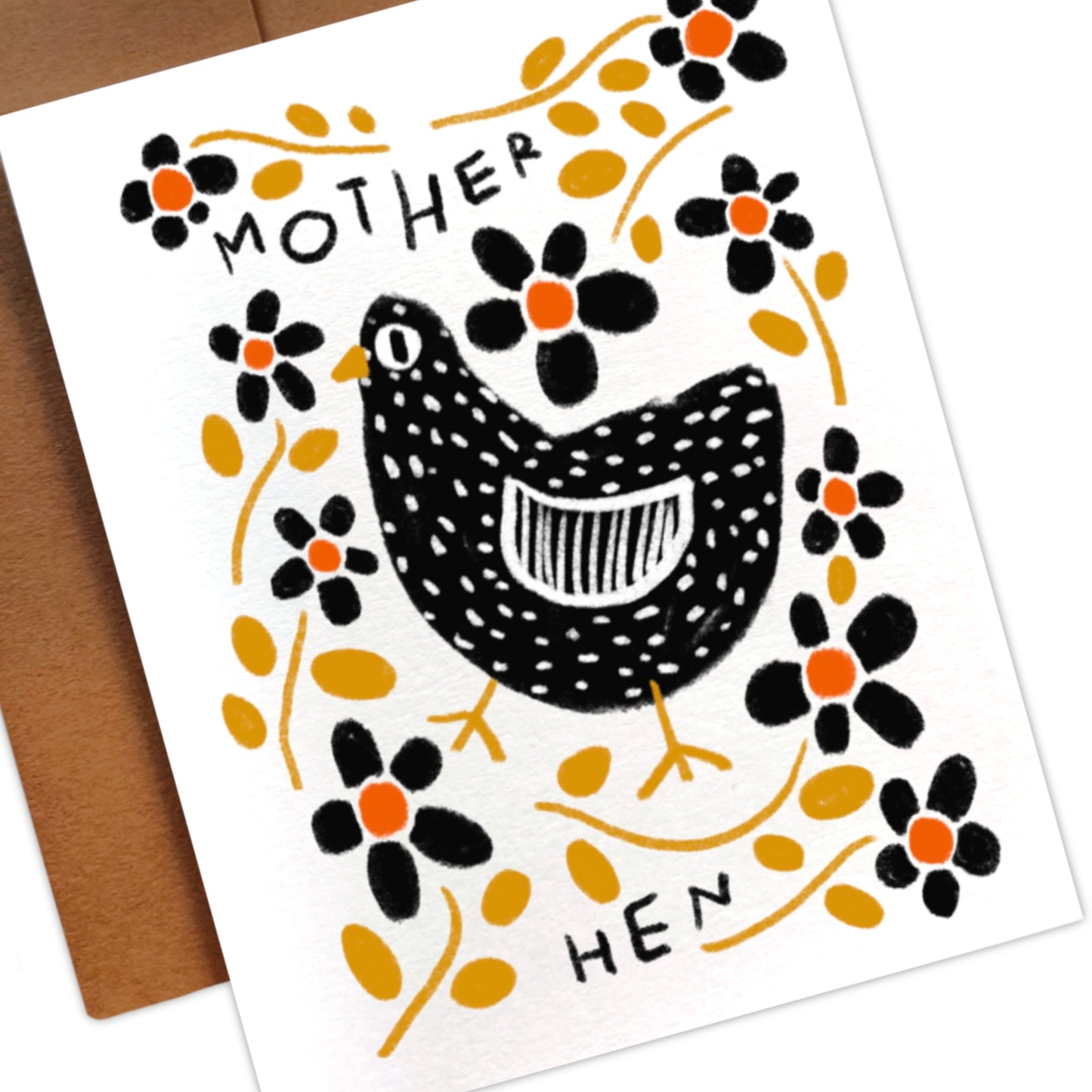 MOTHER HEN Card