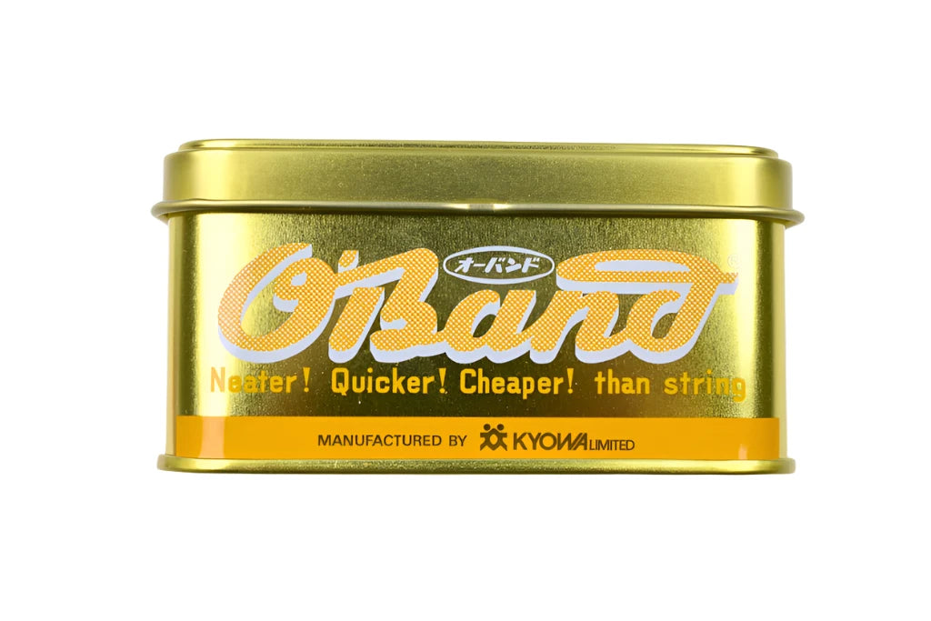 O'Band Gold Tin Classic Rubber Bands