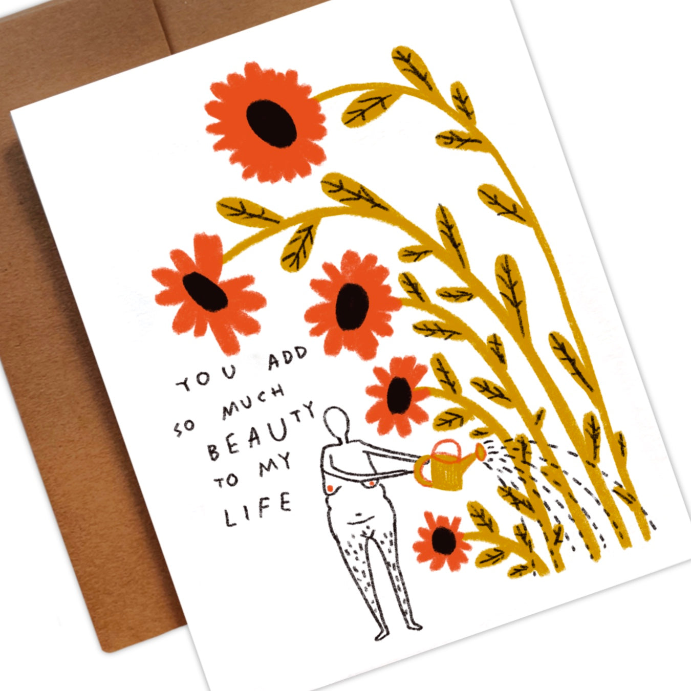 YOU ADD SO MUCH BEAUTY BIRTHDAY Card