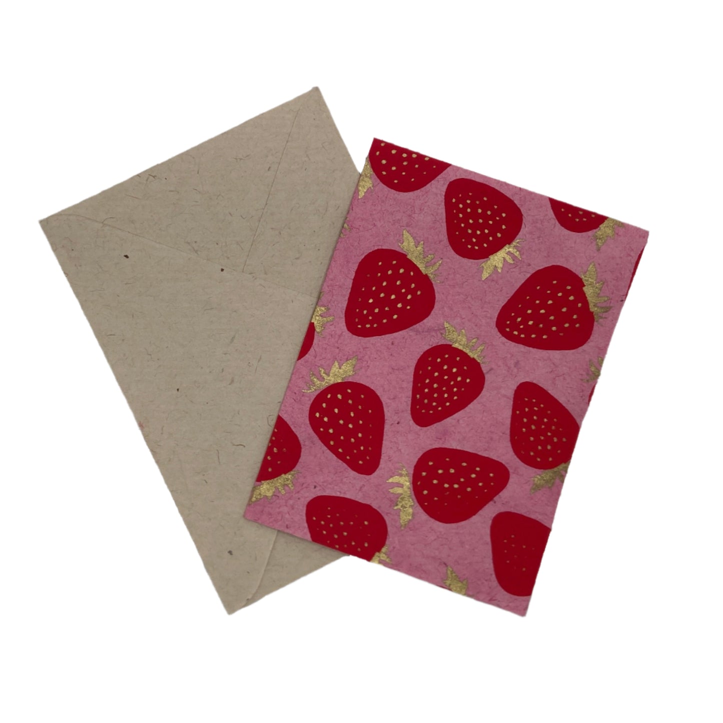 Strawberry A2 Note Card Set