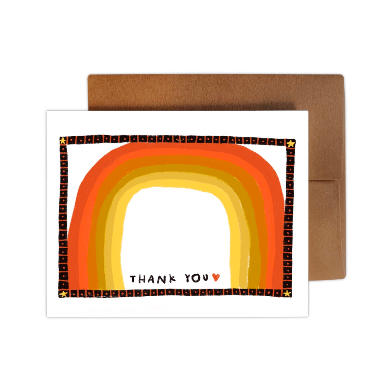 THANK YOU RAINBOW Card