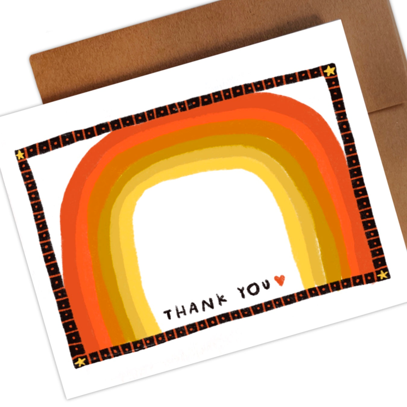 THANK YOU RAINBOW Card