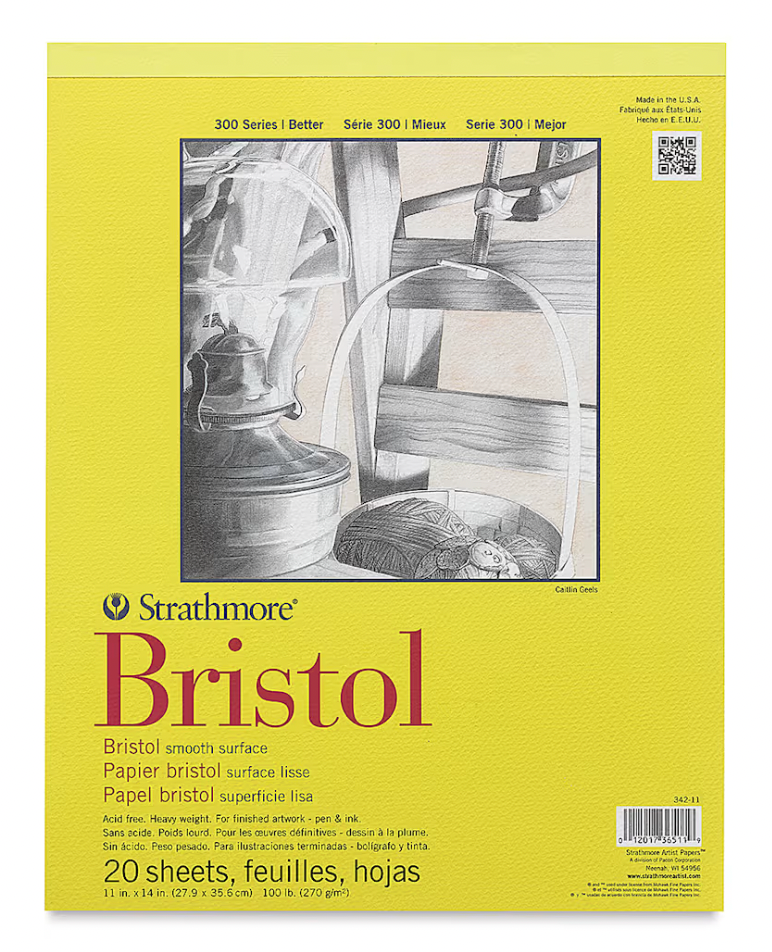 Strathmore Smooth Bristol Paper Pad