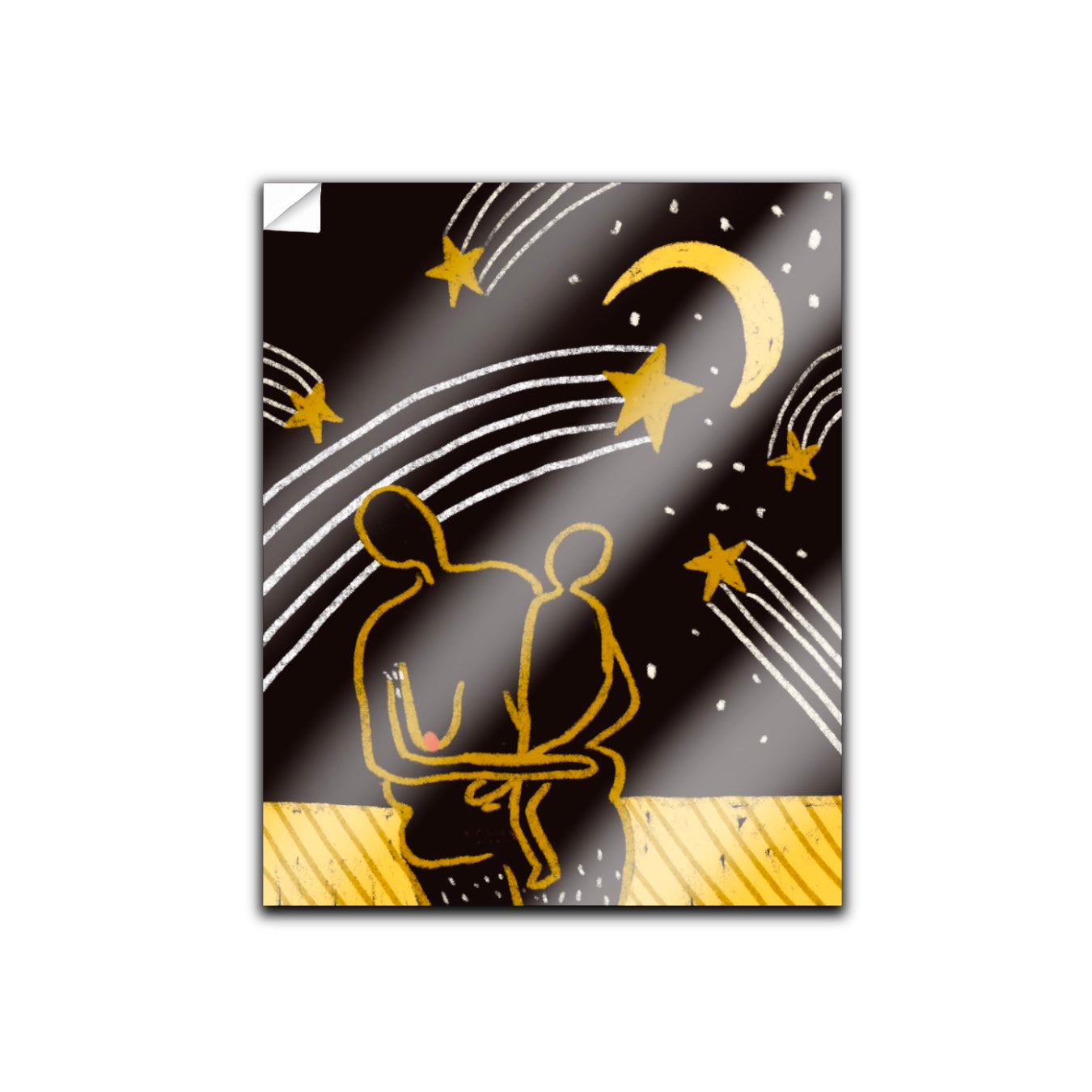 STARGAZING Sticker