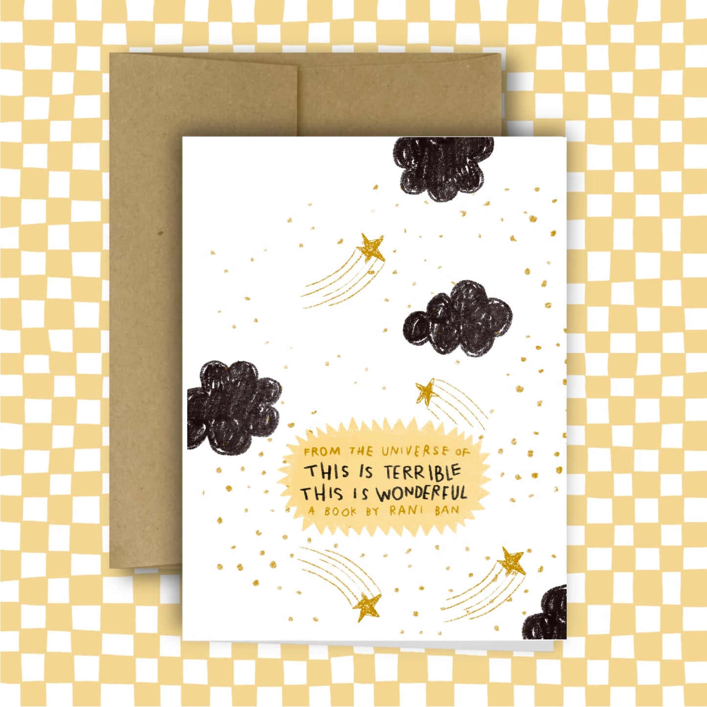 MOTHER & CHILD ON THE MOON Card