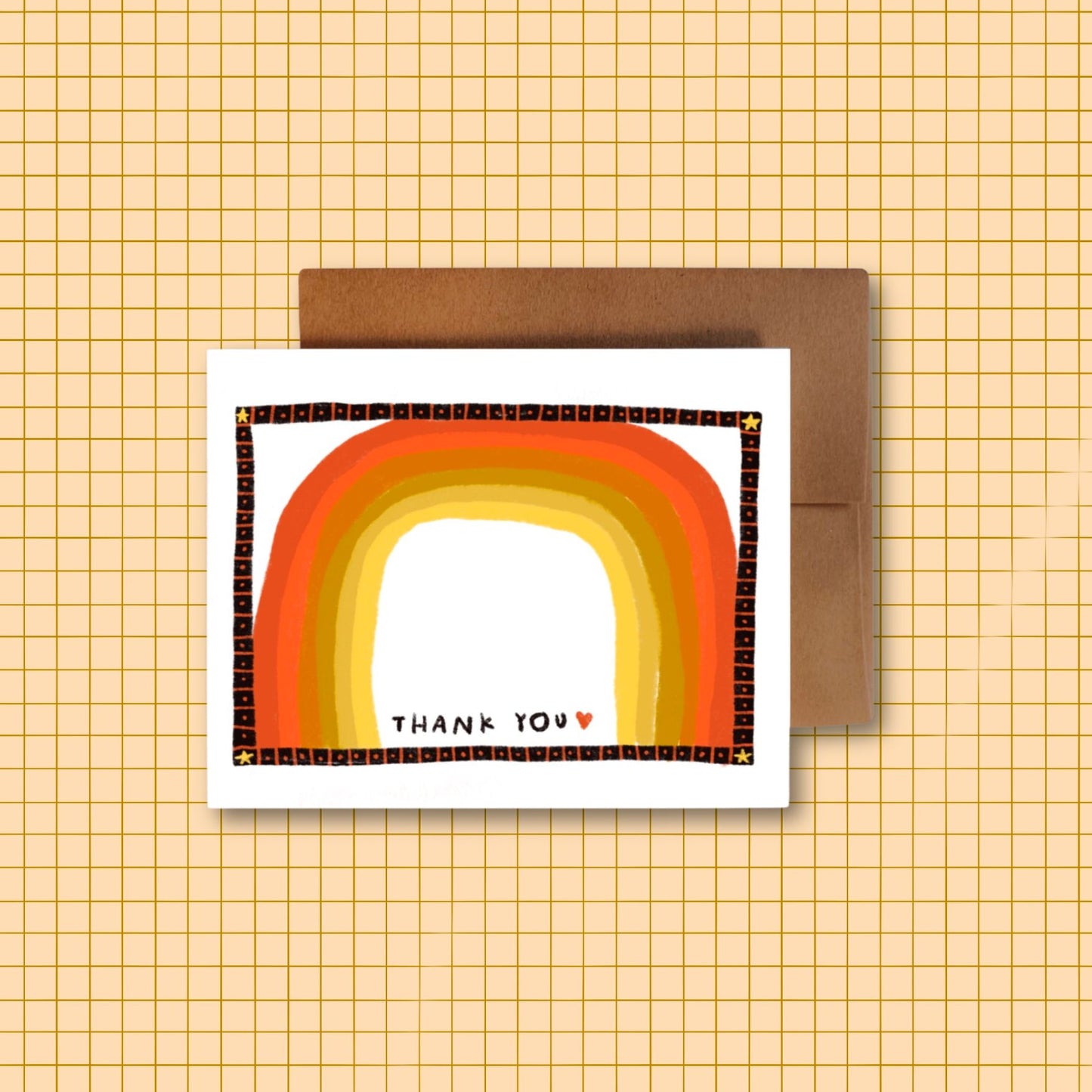 THANK YOU RAINBOW Card