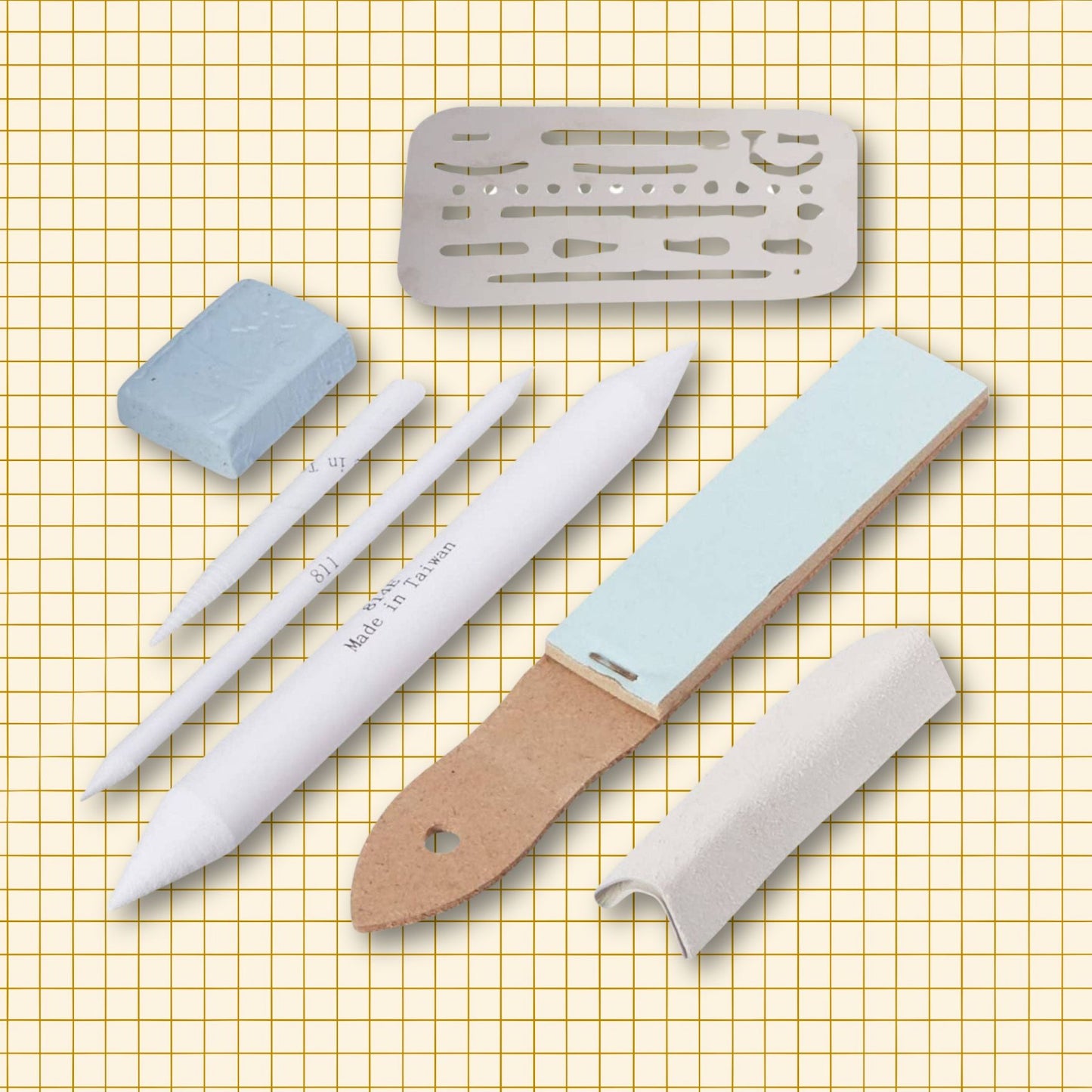 Drawing Tool Set 9 pcs