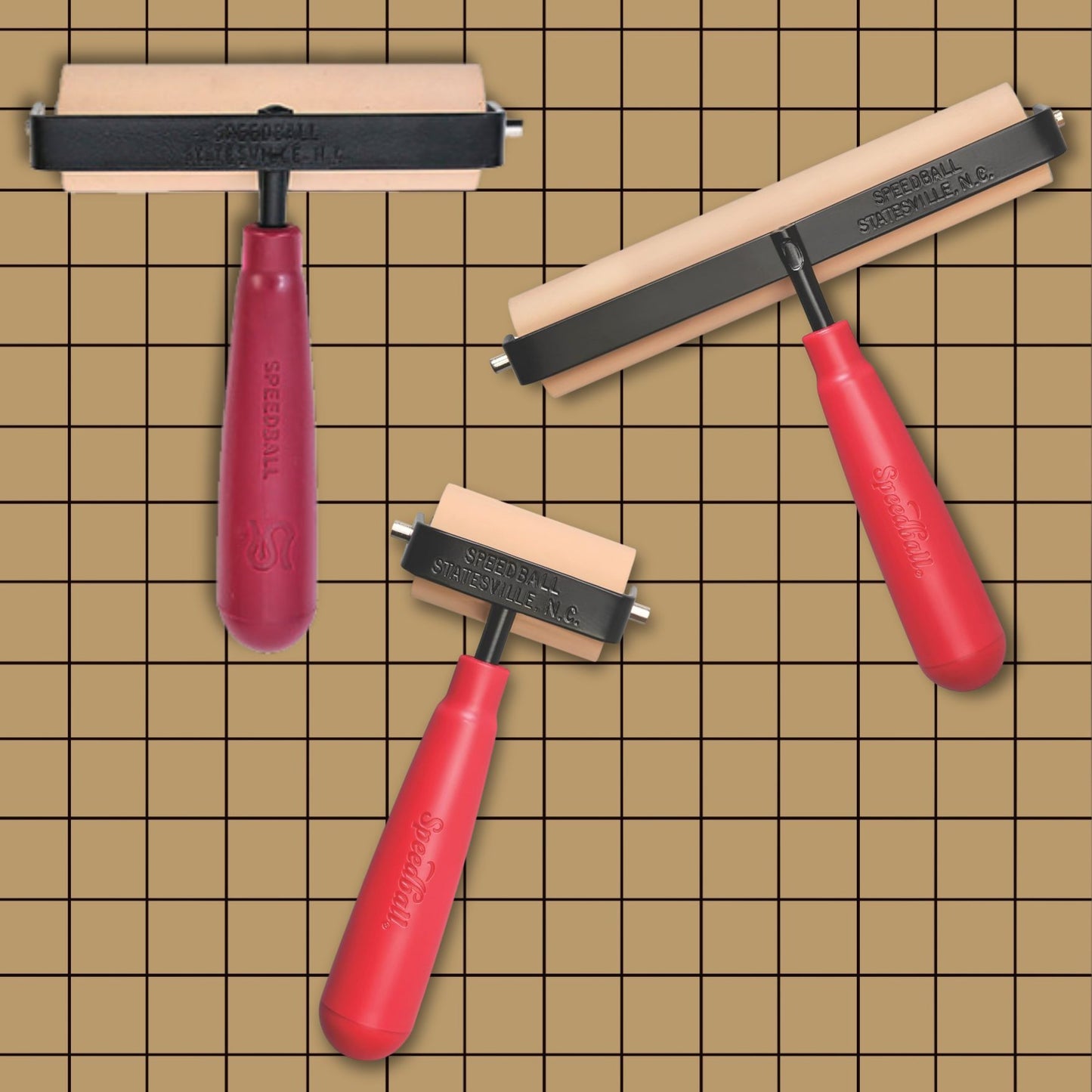 Speedball Soft Rubber Brayers
