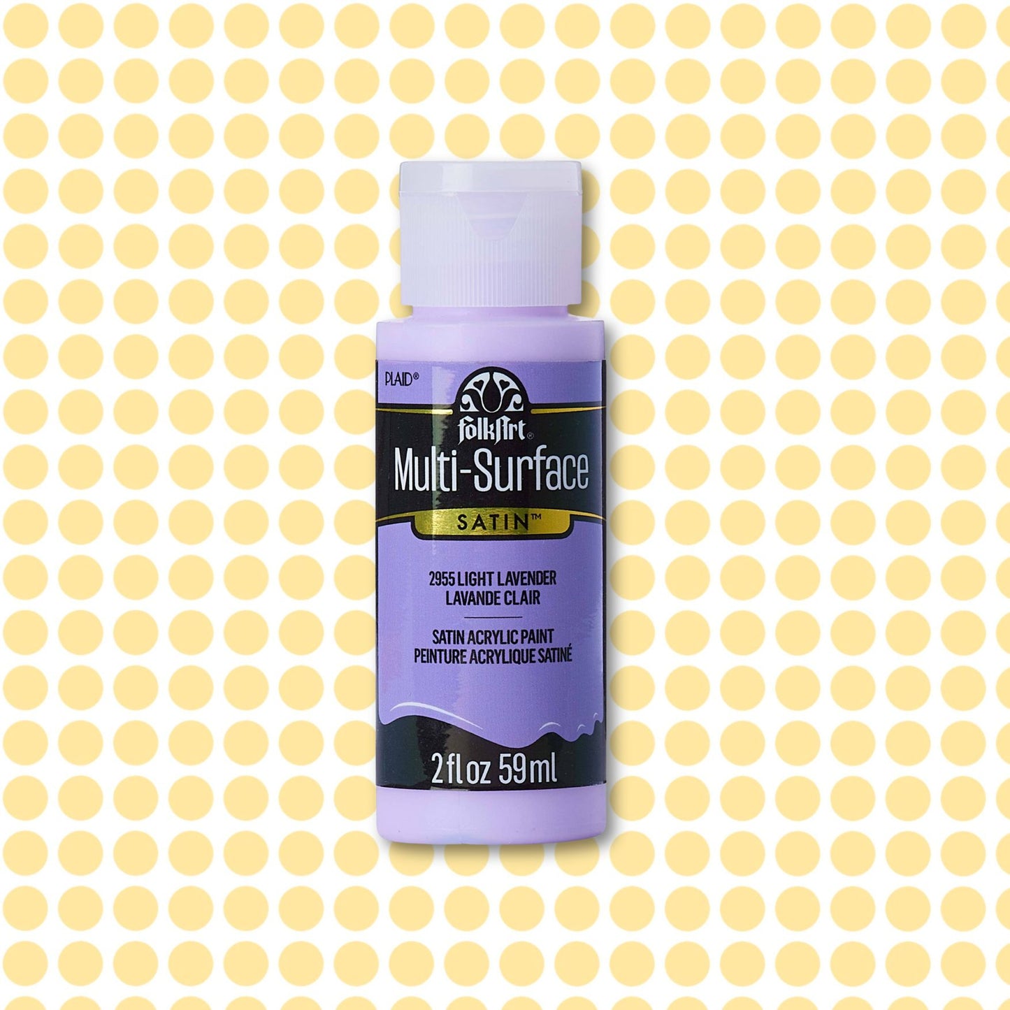 FolkArt Multi-Surface Acrylic Paint Light Lavender 2oz