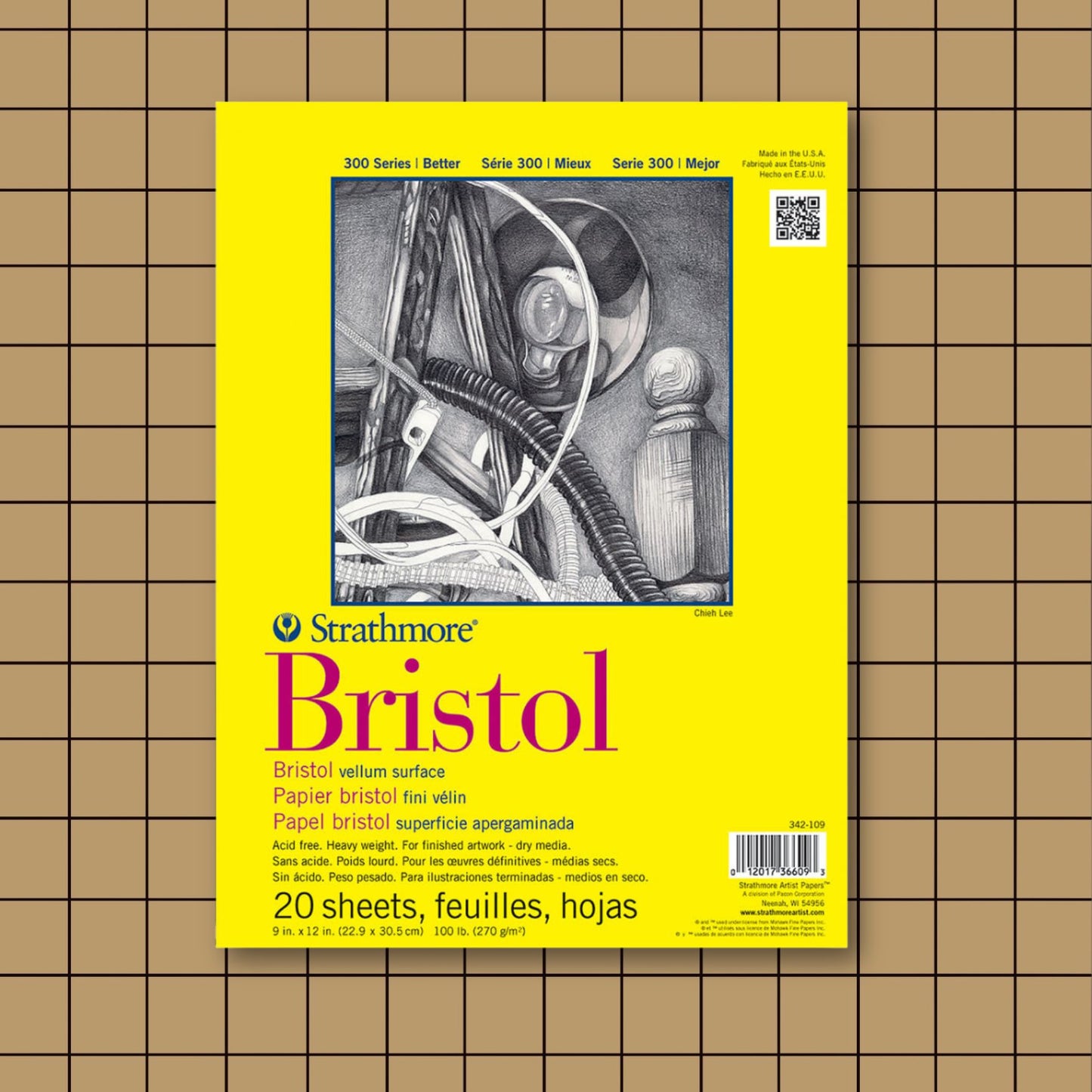 Strathmore Vellum Bristol Paper Pad