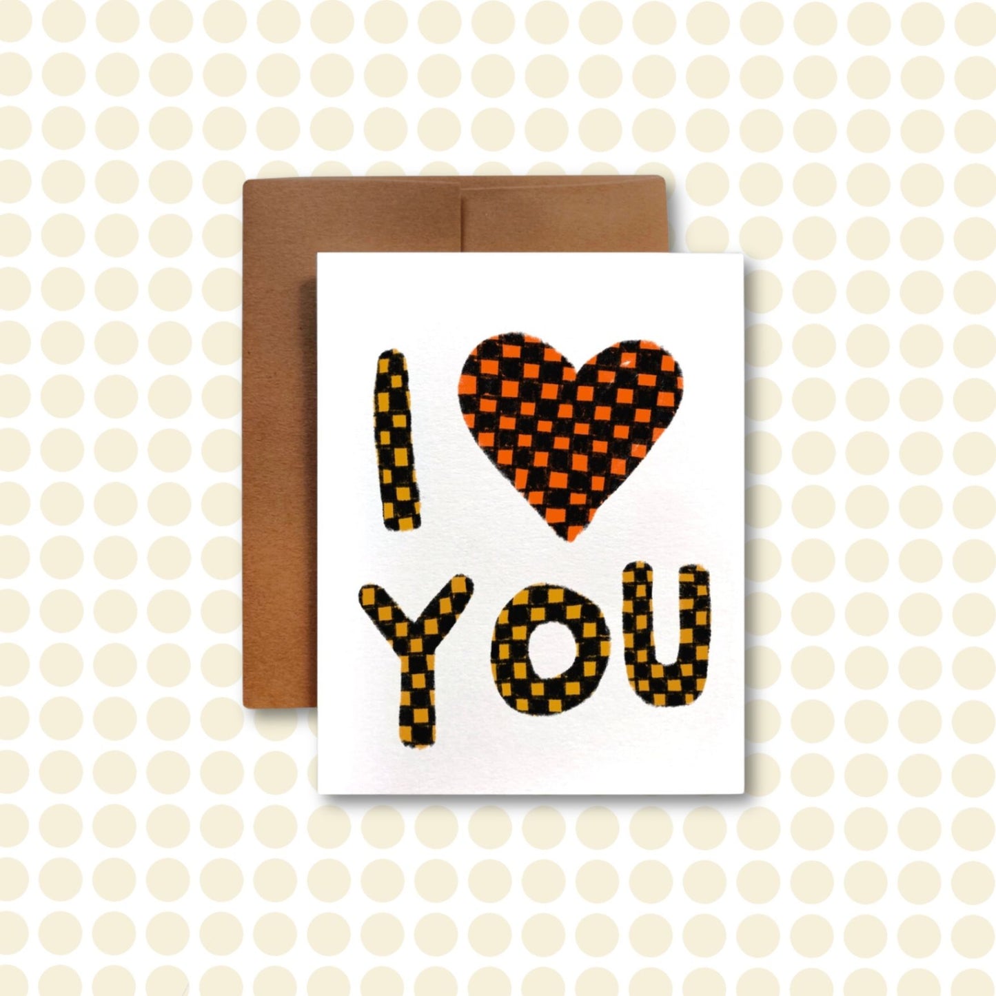 I HEART YOU Card