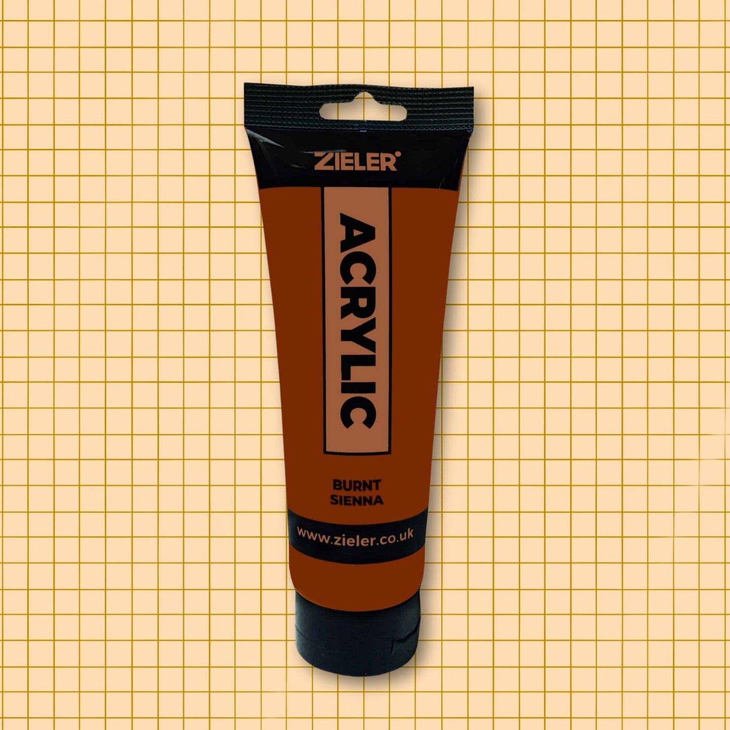 Zieler Acrylic Paint - Burnt Sienna