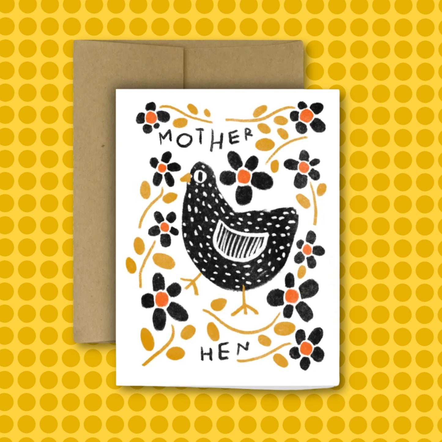 MOTHER HEN Card