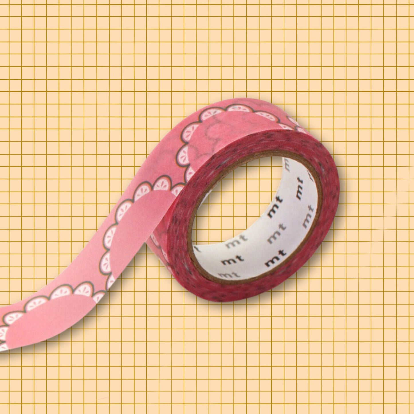 MT Tape Single: Retro Design Floral Lace