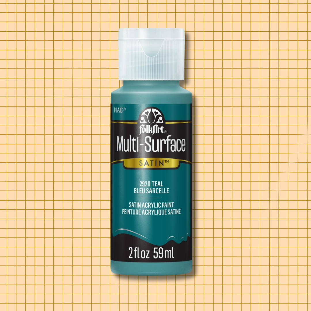 FolkArt Multi-Surface Acrylic Teal 2oz