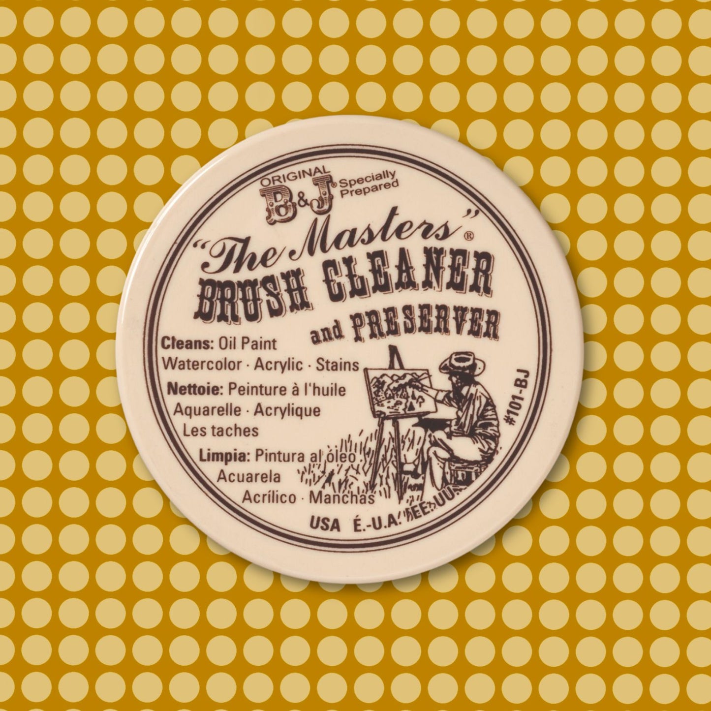 B&J "The Masters" Brush Cleaner and Preserver