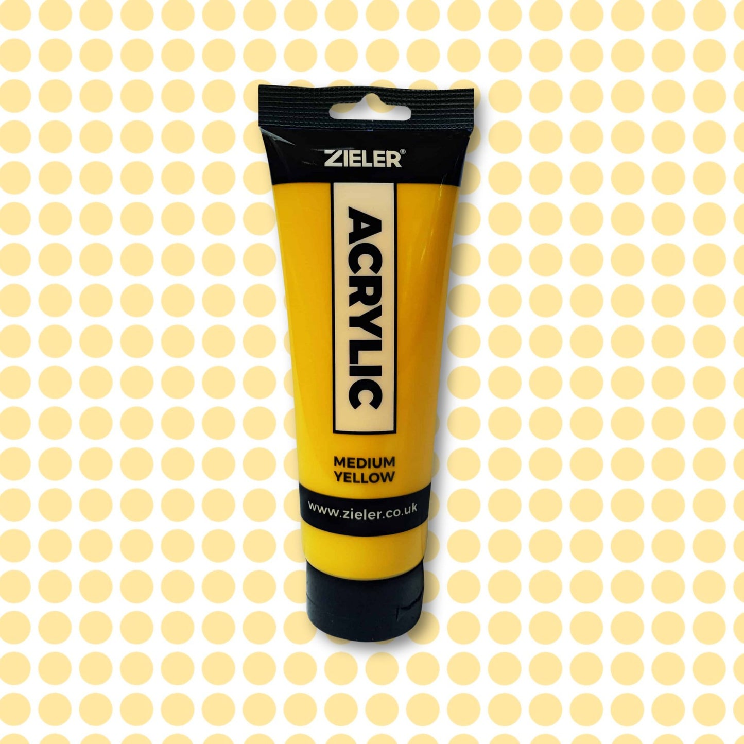 Zieler Acrylic Paint- Medium Yellow