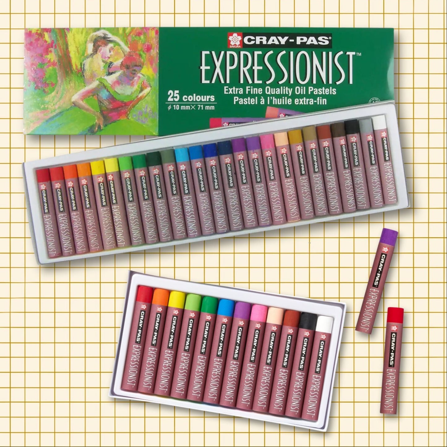 Cray-Pas Expressionist Oil Pastel Set