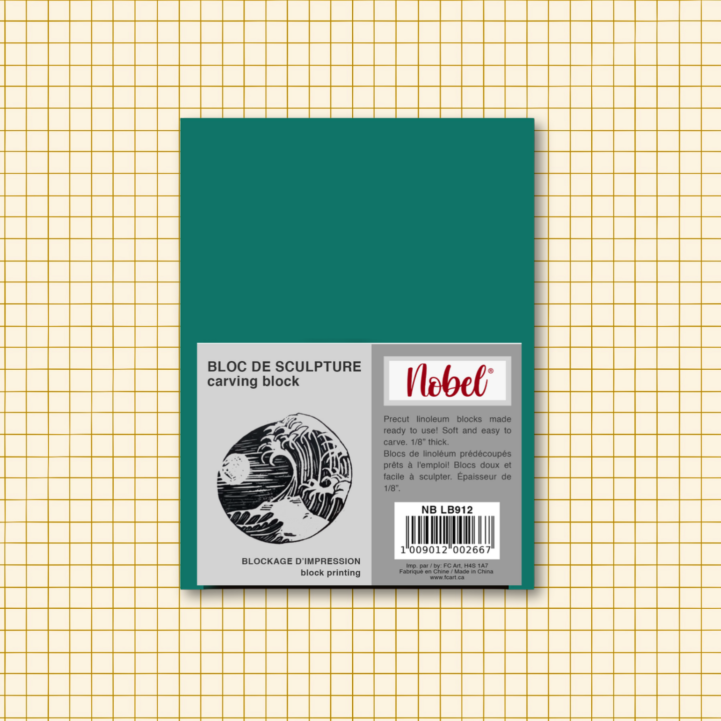 Linoleum Carving Block 1/8" thick