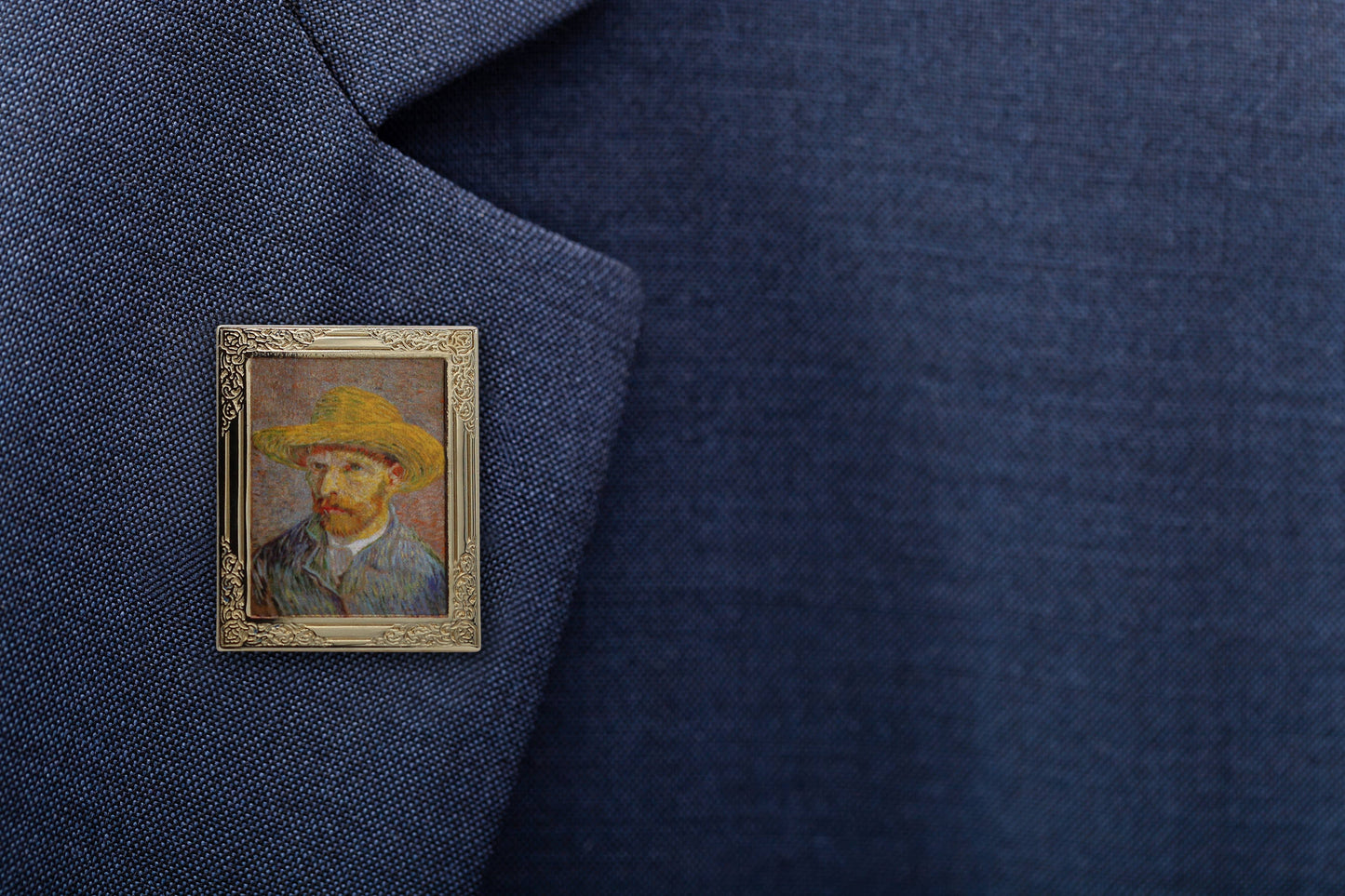 Van Gogh Self-Portrait Enamel Pin