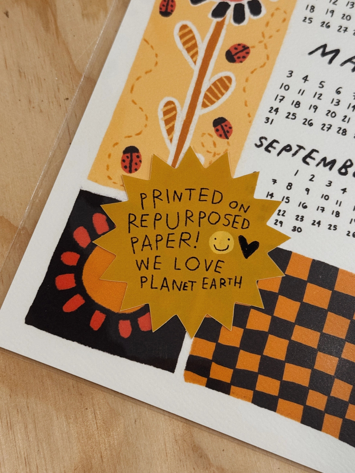 Rani Ban 2026 Calendar "Bless Our Messy Home..." ♻️