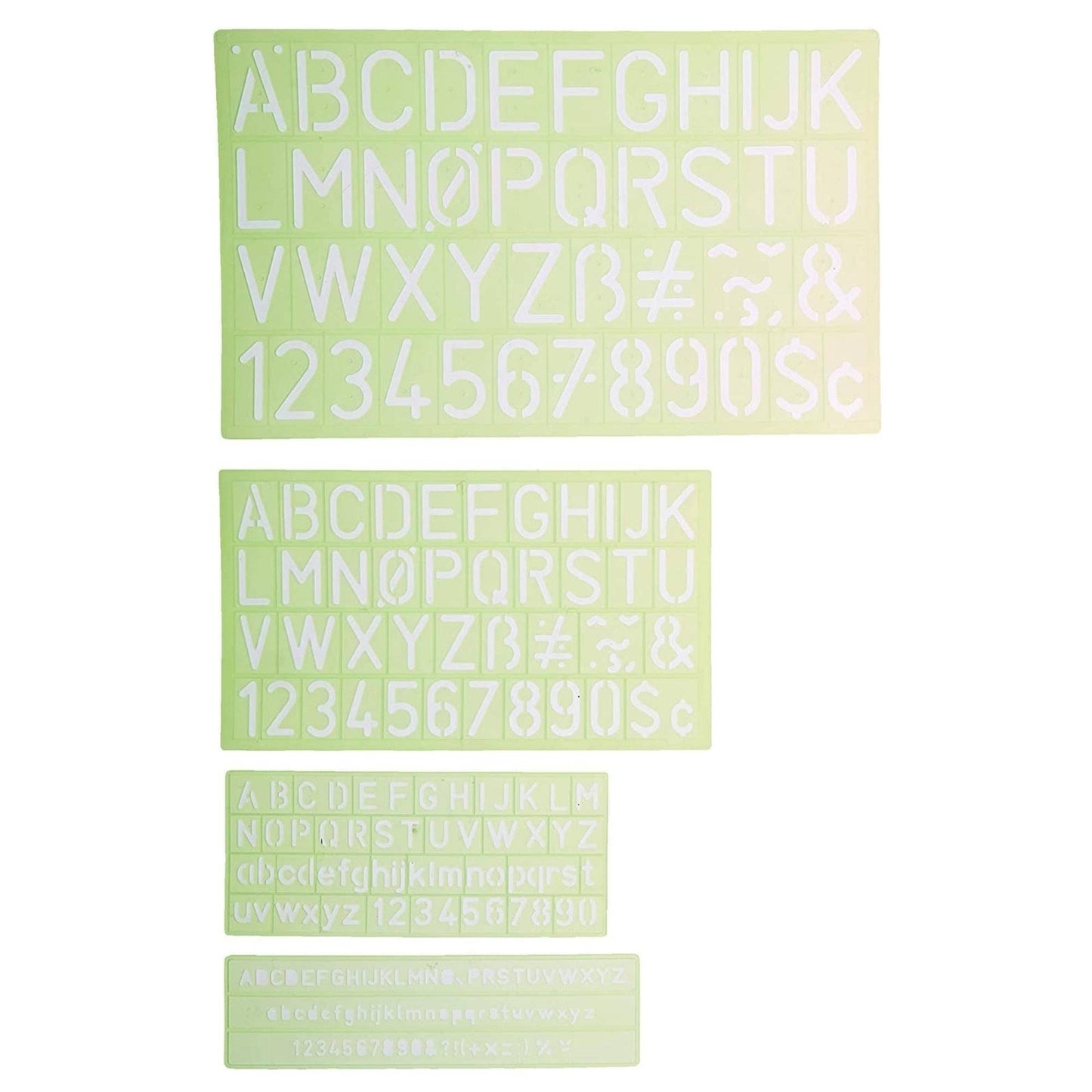 Lettering Stencil Set