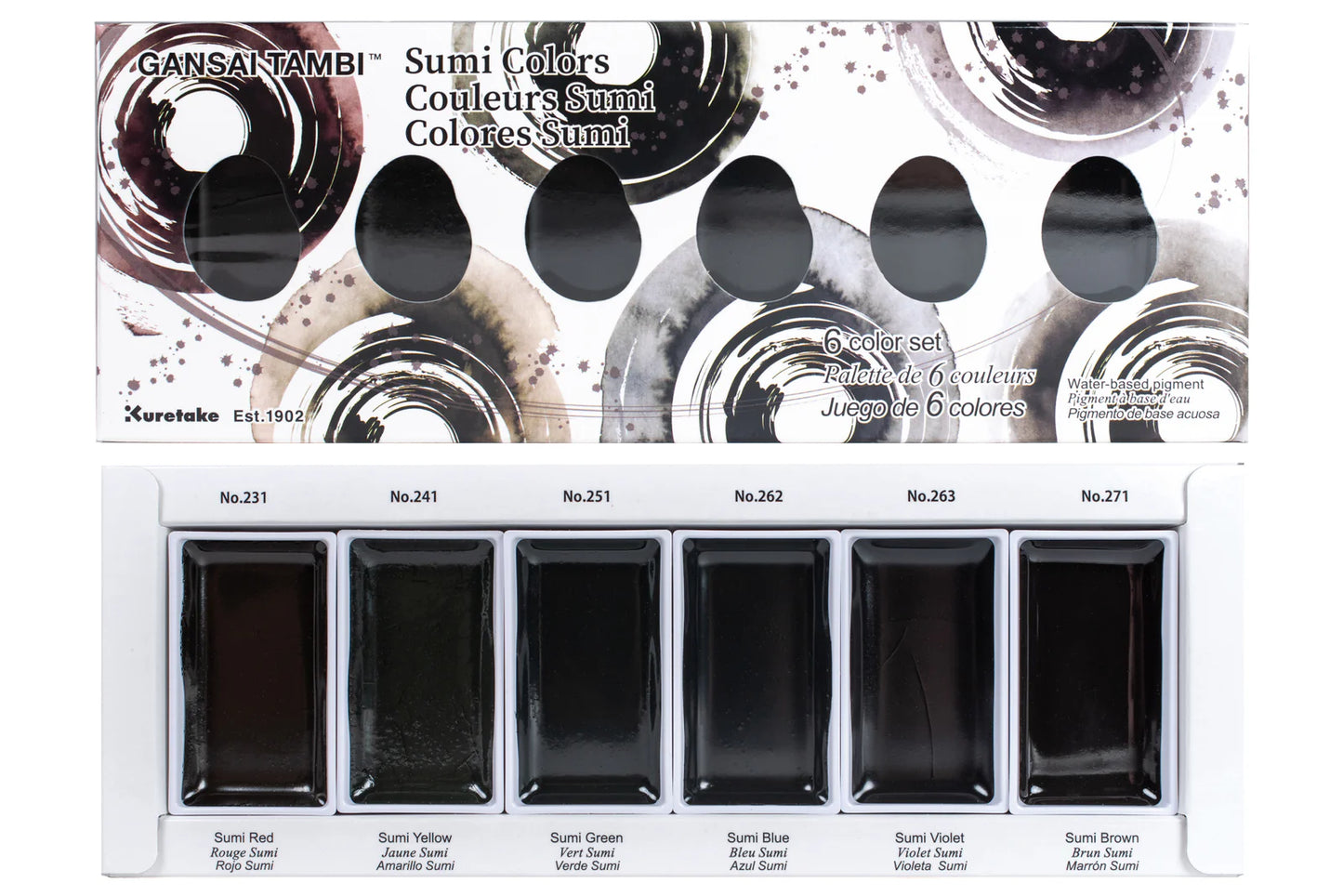 Kuretake® Gansai Tambi Watercolor Pans