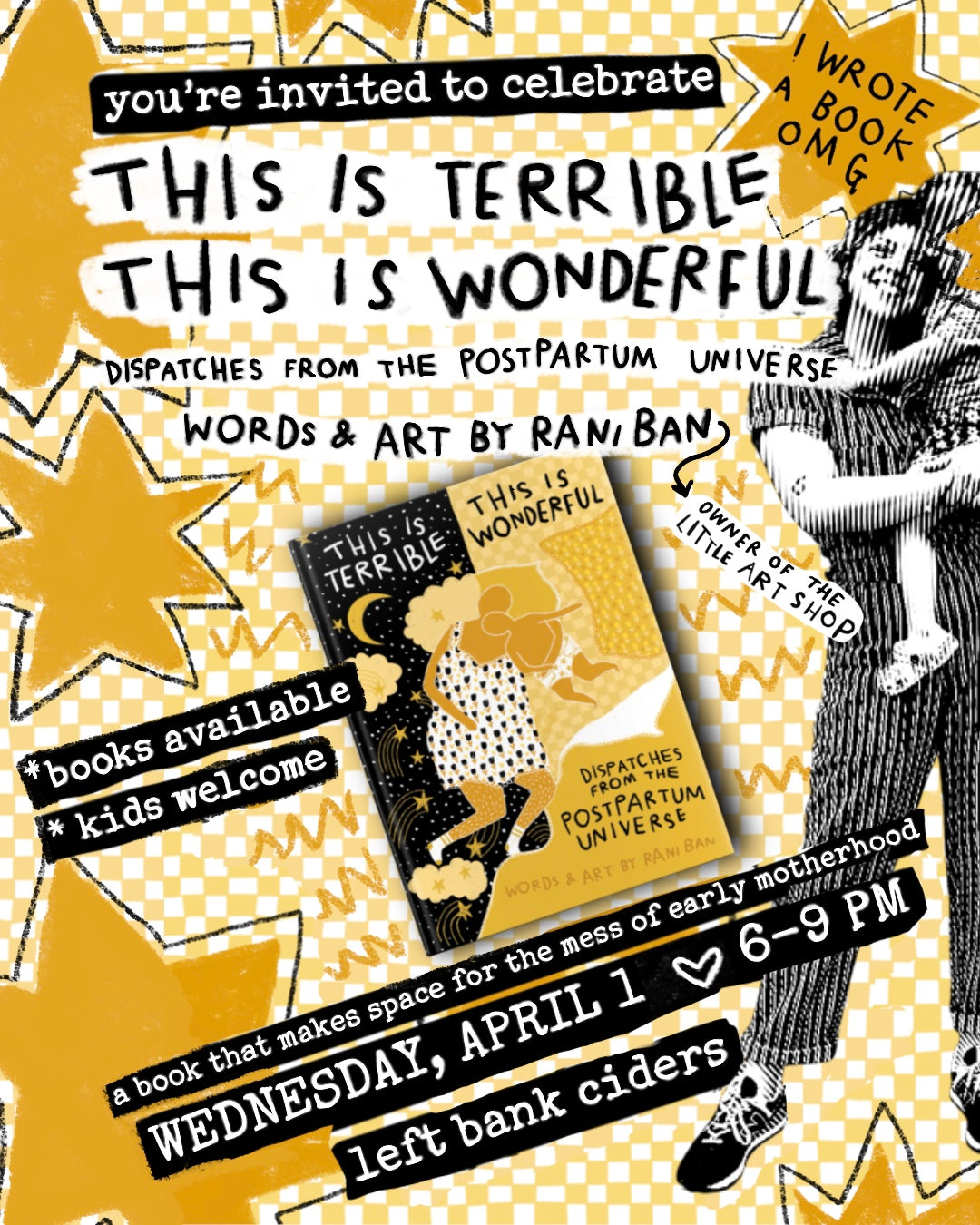 THIS IS TERRIBLE, THIS IS WONDERFUL by Rani Ban BOOK LAUNCH AND SIGNING