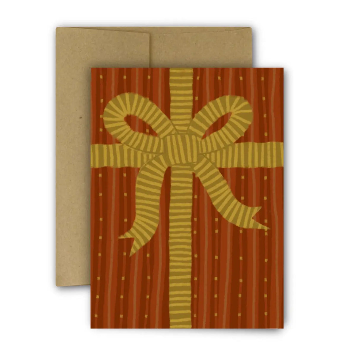 MERRY LITTLE PRESENT Holiday Card