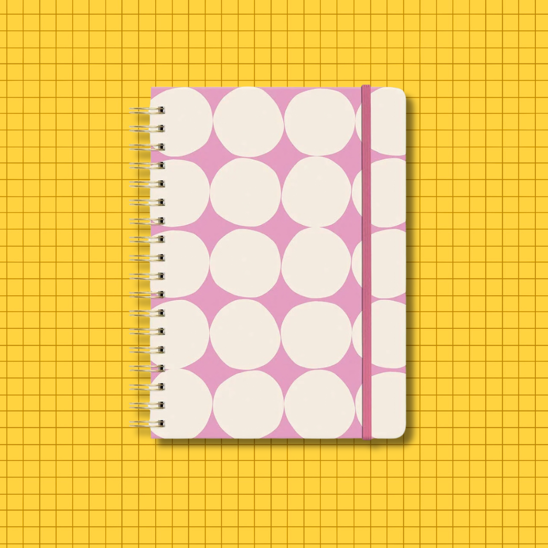 Darling Dots Undated Tri-Tab Planner