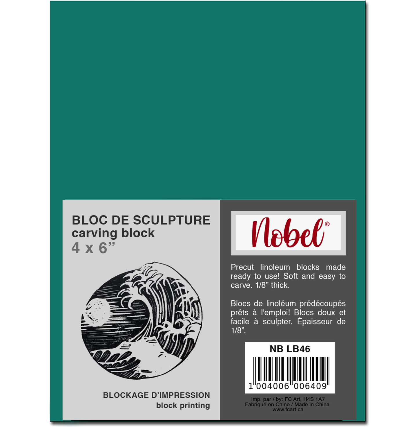 Linoleum Carving Block 1/8" thick