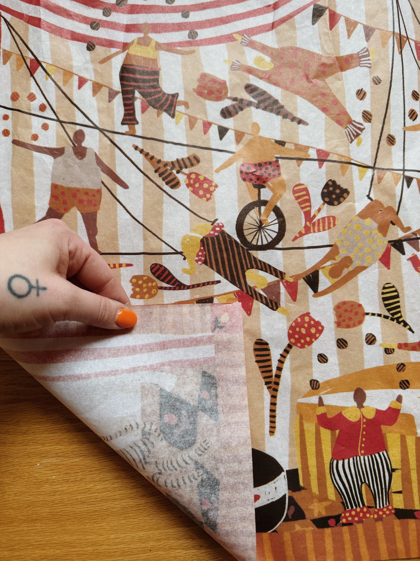 A DAY AT THE CIRCUS Tissue Paper 3-Pack