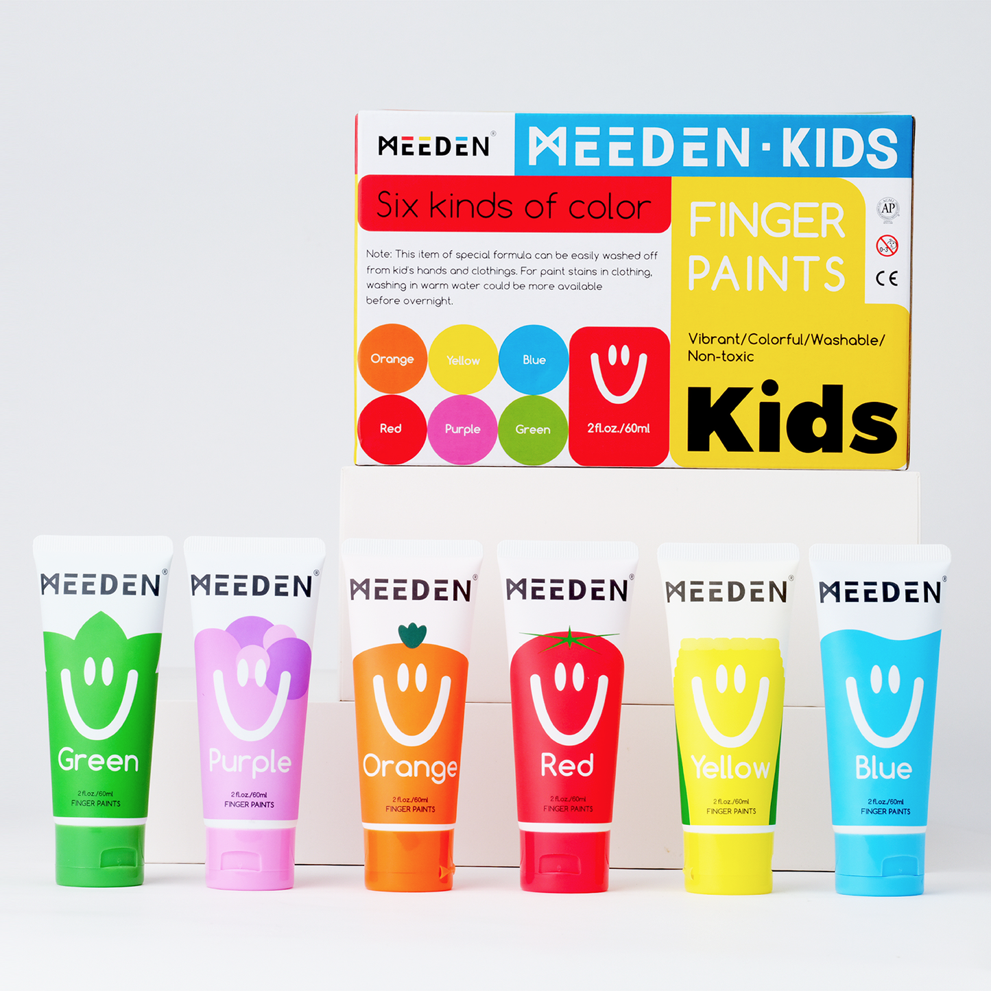 MEEDEN Finger Paints for Kids