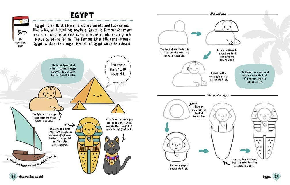 How to Draw Cute Stuff: Around the World by Angela Nguyen