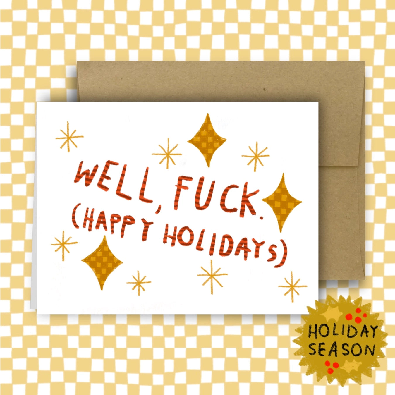 WELL, FUCK Holiday Card