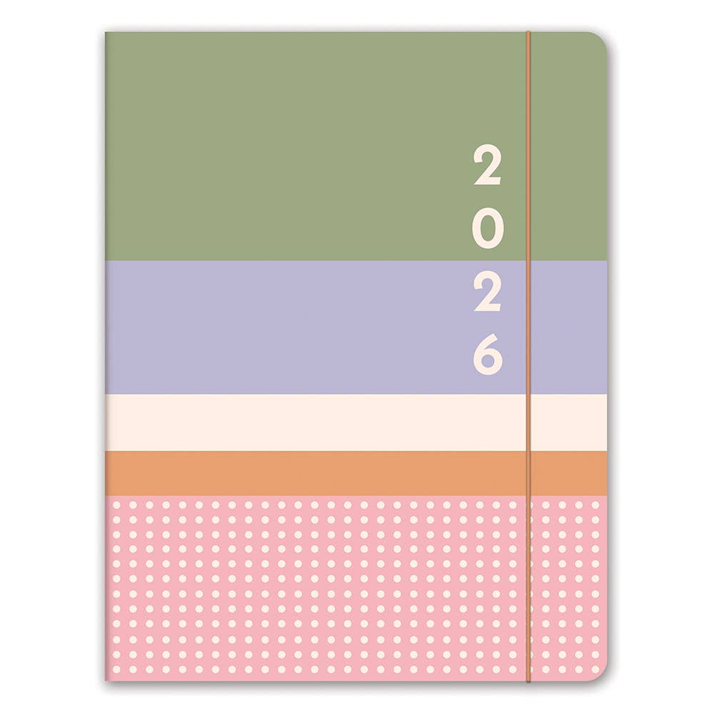 2026 Color Block Just Right Monthly Planner